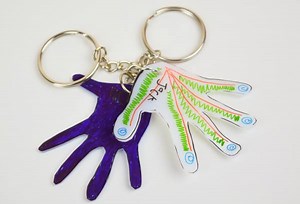 72K views · 91 reactions | These DIY Child's Handprint Keychains are...