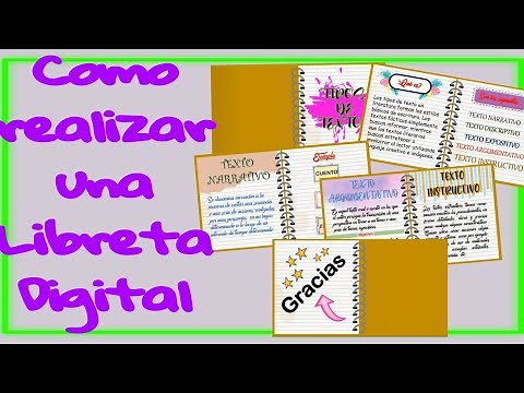 Como realizar una libreta digital