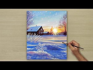 You Won't Believe How Easy This Acrylic Painting is! Step by Step tutorial for Beginners