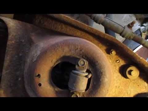 2002 chevy Astro van front shocks remove replace