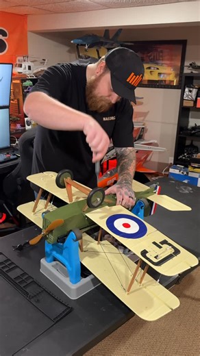 Mach3RC on Instagram: "Throwin it back to WWI! The E-Flite S.E.5a is such a good looking plane. I thought it was going to be rough to assemble but it was INSANELY easy. Excited to fly this one! #rcplane #rcairplane #ww1 #wwi #biplane #radiocontrol #remotecontrol #rchobby #rc"