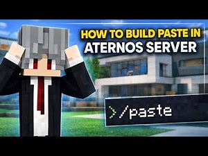 |How to build paste in aternos server step by step| #minecraft #lifeisbutadream #technogamerz