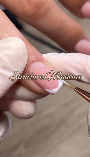 Structured Mani for Natural Nail Growth