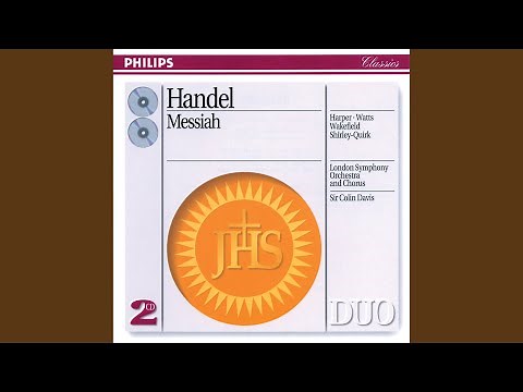 Handel: Messiah / Part 1: "And The Glory Of The Lord"