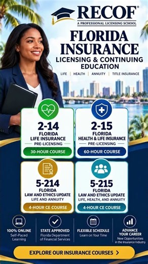 🎓 Start or Advance Your Florida Insurance Career!