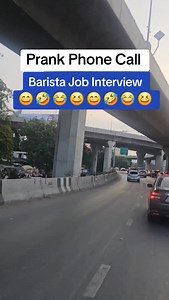 Barista Job Interview 😄 😄 🤣 #JubalPrankCall #TheJubalShow #prankrecording #radioprank #prankcall foryoupage | Pranks and Updates