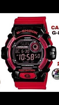 Review Casio G-Shock G-8900SC-1RDR Black Red ( ‪@bmbzidofficial‬ )