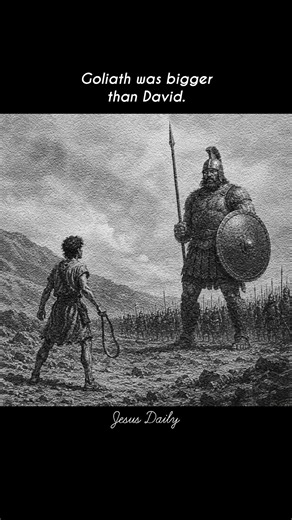 Goliath Was Big. David’s God Was Bigger.