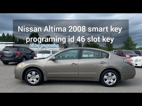 Nissan Altima 2008 smart key programing successfully 