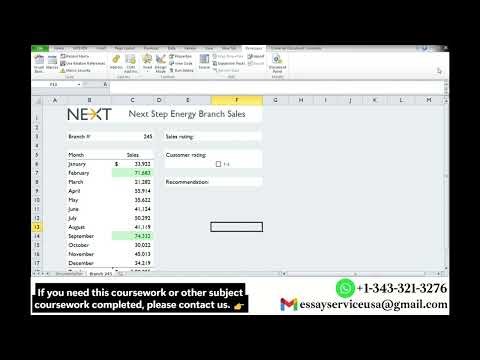 Illustrated Excel 365 | Module 9: SAM Project A