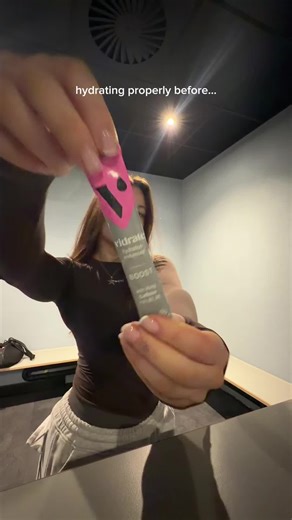 Maximise your hydration with Vidrate #vidrate #hydration #water #hydrate #workout i