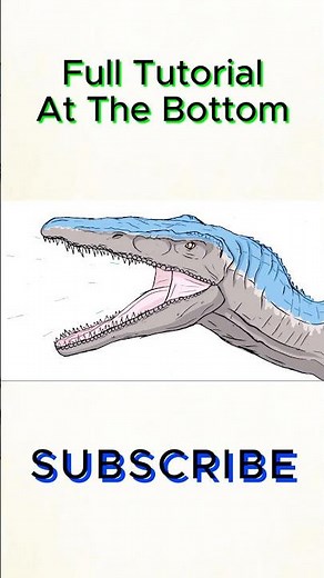 Drawing the Baryonyx Jurassic world Fallen Kingdome #art #drawingdinosaurs #drawing