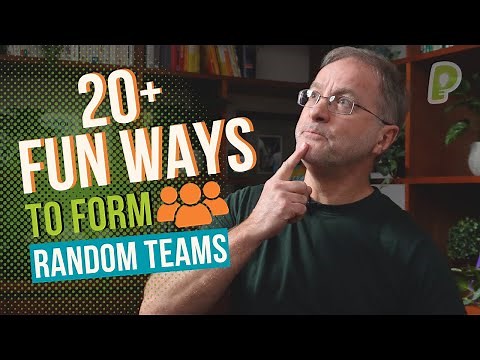 20+ Fun & Engaging Ways to form MIXED TEAMS in Groups | playmeo
