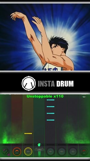My favorite movie scene needs a drum beat .🥁🔥It always hits me deeply…🥹#slamdunk #InstaDrum #fyp