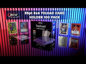 3x4 Topload Card Holder