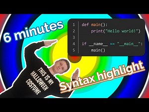 How to add syntax highlighting to your website in 6 minutes