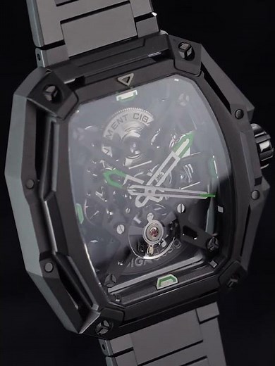 Ciga Design Z035-BB01-W1B 🔥Men's Automatic Skeleton Watch• Watchard.com