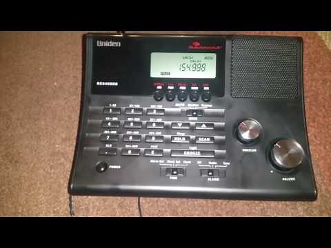 Uniden 500 Channel Clock:Radio Scanner with Weather Alert BC345CRS