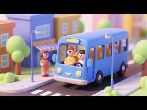 Blue Bus Ride | Nursery Rhymes & Kids Songs for Toddlers