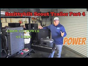 Smittybilt Scout Overland trailer Part 4: Installing a Growatt Infinity 2000 Pro