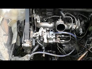 Toyota 2c diesel pump easy fitting, Toyota 2c engine