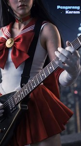 Original Soundtrack Sailormoon (Moonlight Densetsu) #Aicover Speed Metal version Indonesian Lyrics #anime #moon #aimusicvideo #ost | Pengarang Karam