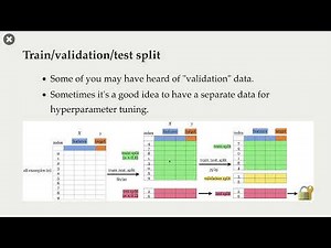 3.2 Data Splitting [Applied Machine Learning || Varada Kolhatkar || UBC]