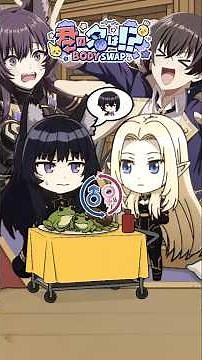 Delta (Cid) & Alpha - Body Swap | The Eminence in Shadow | Anime Characters React to Each Other