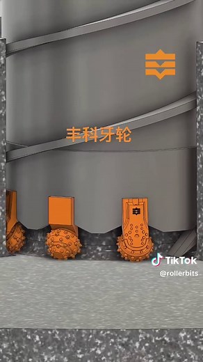 Foundation Piling Roller Bit for Hard Rock Drilling