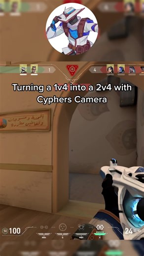 This is why its important to have excellent camera placement! #fyp #foryou #valorantclips #valorantgaming #moneyval #viral