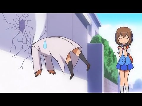 アニメ壁にめり込むシーン③