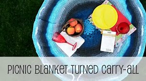 Mandala Crocheted Blanket Bag Pattern – Mama In A Stitch