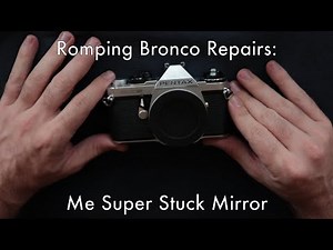 Pentax ME Super Stuck Mirror