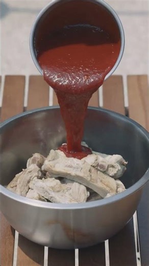 #글라스락 셰프토프 그리들팬으로 #치즈등갈비 즐기기! 🔥