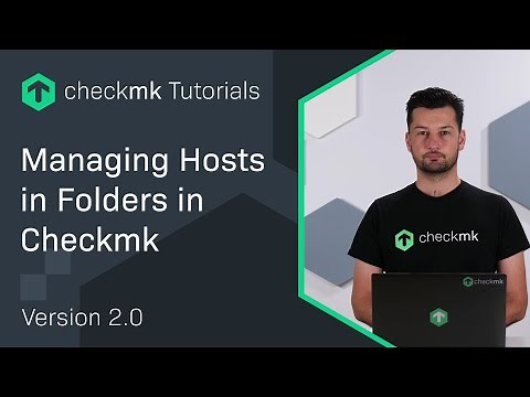 Managing Hosts in Folder in Checkmk #CMKTutorial