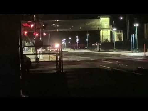 Amtrak P42-DC 22 arrives into Martinez with horn quills!