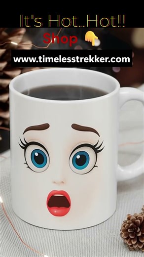 Funny Face Coffee Mug | Christmas Gift Ideas #christmas #christmasgifts
