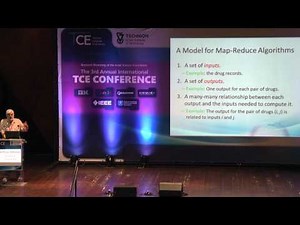 Jeffrey Ullman - Algorithm Design for MapReduce - Technion Computer Engineering Lecture