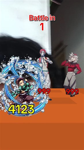 tanjiro vs Top 4 villains 💀 #effects #viral