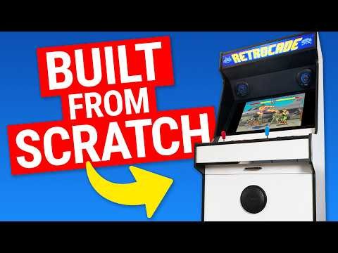 I Built My Dream Arcade Cabinet With Basic Tools