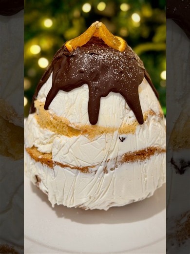 Frozen Panettone Ice Cream Pudding | Easy Christmas Dessert