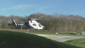 Princess Anne officially opens helipad at Maidstone Hospital