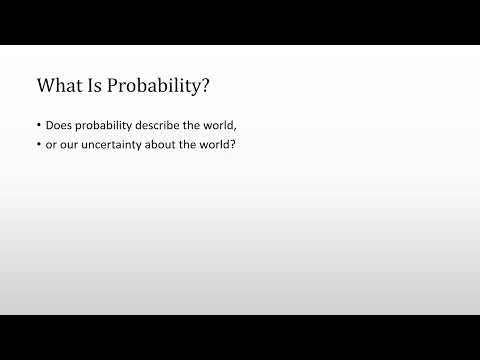 Does Probability Describe Nature or Knowledge? Bayesian vs Frequentist