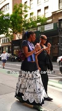 doing backflips in the club and strutting the red carpet... a star!
