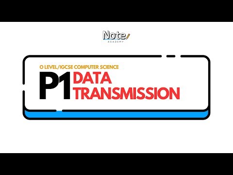 O Level/IGCSE CS | Chapter 2 - Data Transmission