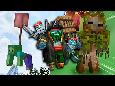 Zombies más PELIGROSOS y DESAFIANTES en Minecraft con estos mods 🧟 (1.19.2)