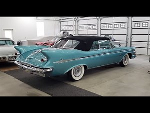 1961 Imperial Crown Convertible.