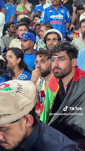 Unfortunately, we lost the game today, but our love and support for Afghanistan will never change. Win or lose, we always stand with our team. 🇦🇫❤️🏏#afghanistanvsindia #hindi #rahimsediqi