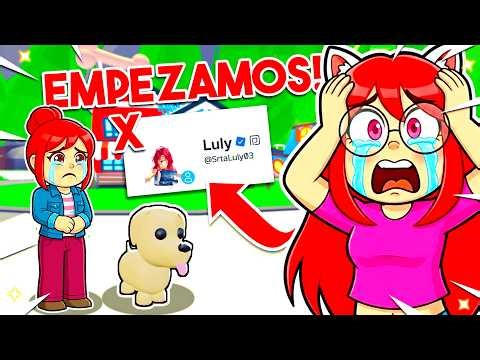 BORRÉ mi cuenta y EMPECÉ de 0 en Adopt Me en Roblox! 😭 | Luly