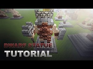 Minecraft Tutorial: Dwarf Statue